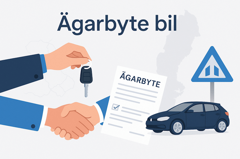 Ägarbyte bil